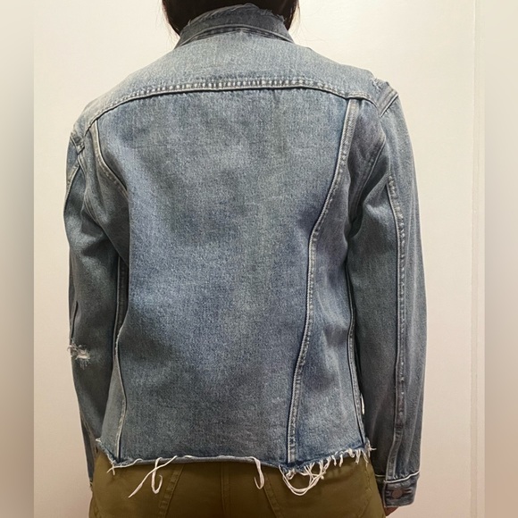Levi's Denim Trucker Embroidered Jacket - Picture 3 of 6
